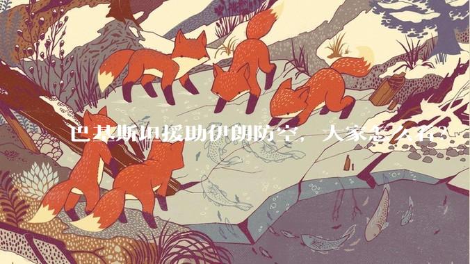 巴基斯坦援助伊朗防空，大家怎么看？